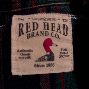 Red Head Brand Co. Flannel Green and Red Size M